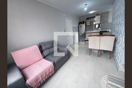 Sala de apartamento para alugar com 2 quartos, 50m² em Bairro Fátima, Canoas