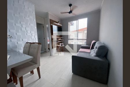 Sala de apartamento para alugar com 2 quartos, 50m² em Bairro Fátima, Canoas