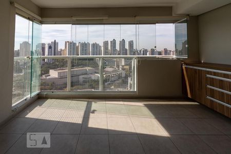 Varanda da Sala de apartamento à venda com 2 quartos, 75m² em Vila Andrade, São Paulo