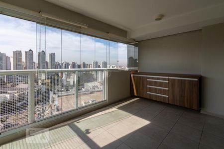 Varanda da Sala de apartamento à venda com 2 quartos, 75m² em Vila Andrade, São Paulo