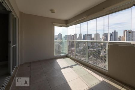 Varanda da Sala de apartamento à venda com 2 quartos, 75m² em Vila Andrade, São Paulo