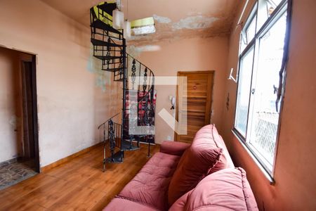 Sala de casa de condomínio à venda com 3 quartos, 110m² em Piedade, Rio de Janeiro