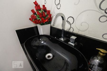 Lavabo de casa de condomínio à venda com 3 quartos, 123m² em Vila Invernada, São Paulo