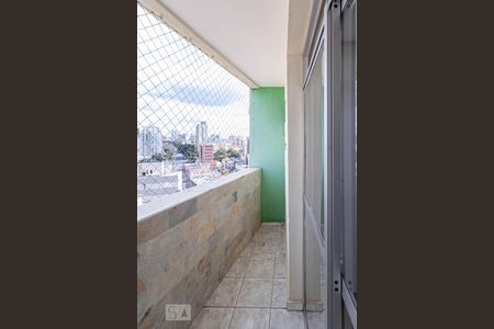 Varanda da sala de apartamento para alugar com 3 quartos, 80m² em Santa Tereza, Belo Horizonte