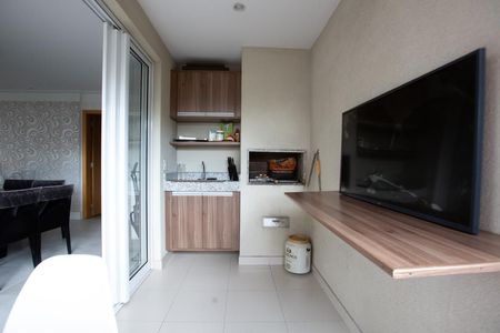 Varanda da sala de apartamento à venda com 4 quartos, 163m² em Vila Clementino, São Paulo