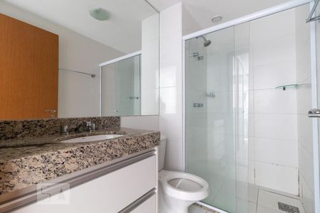 Banheiro da Suíte de apartamento para alugar com 1 quarto, 34m² em Sul (águas Claras), Brasília