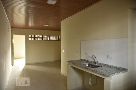 Sala e cozinha de kitnet/studio para alugar com 1 quarto, 50m² em Vila Invernada, São Paulo