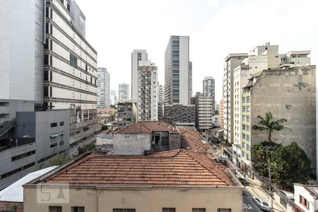 Vista do quarto de apartamento à venda com 1 quarto, 45m² em Bela Vista, São Paulo