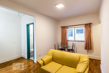Sala de apartamento para alugar com 1 quarto, 45m² em Santa Cecilia, São Paulo