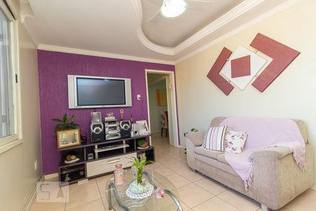 Sala de apartamento à venda com 3 quartos, 86m² em Cristal, Porto Alegre