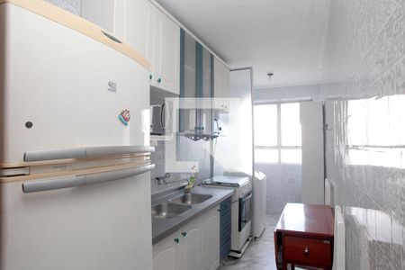 Cozinha + Área de Serviço de apartamento à venda com 1 quarto, 46m² em Partenon, Porto Alegre