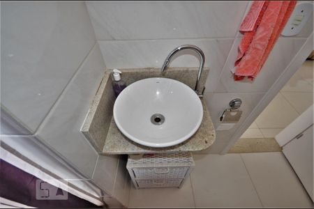 Banheiro - Pia de apartamento à venda com 1 quarto, 40m² em Catete, Rio de Janeiro
