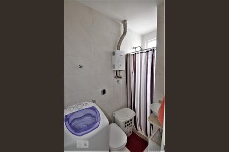 Banheiro Social de apartamento à venda com 1 quarto, 40m² em Catete, Rio de Janeiro