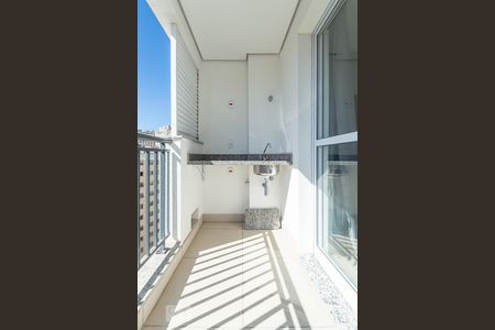 Varanda de kitnet/studio para alugar com 1 quarto, 25m² em Bela Vista, São Paulo