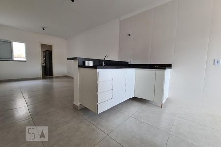 Cozinha de apartamento para alugar com 1 quarto, 58m² em Além Ponte, Sorocaba