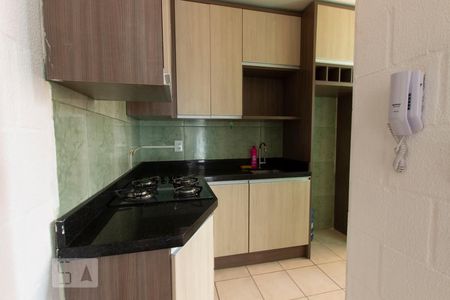 Cozinha - Armários de apartamento à venda com 1 quarto, 44m² em Vila Nova, Porto Alegre