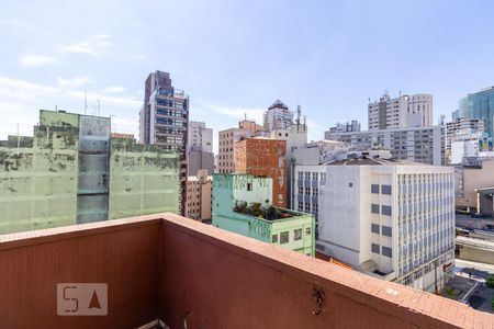 Varanda do Studio de kitnet/studio para alugar com 1 quarto, 50m² em Vila Buarque, São Paulo