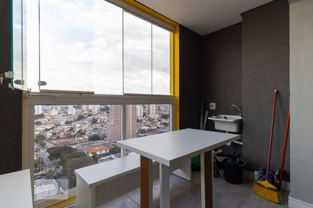 Varanda da Sala de kitnet/studio para alugar com 1 quarto, 30m² em Ipiranga, São Paulo