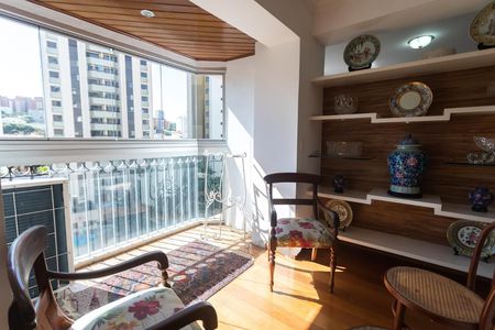 Varanda da Sala de apartamento à venda com 2 quartos, 105m² em Alto de Pinheiros, São Paulo