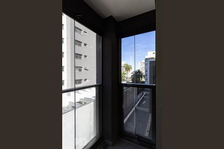 Studio - Varanda de kitnet/studio para alugar com 1 quarto, 30m² em Pinheiros, São Paulo