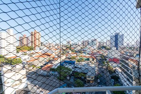 Vista Sacada Sala de apartamento à venda com 3 quartos, 130m² em Vila Bastos, Santo André