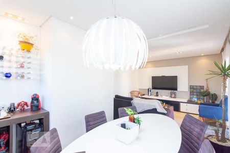 Sala de jantar de apartamento à venda com 3 quartos, 130m² em Vila Bastos, Santo André