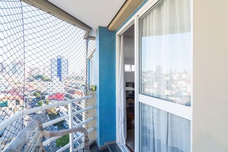 Sacada Sala de apartamento à venda com 3 quartos, 130m² em Vila Bastos, Santo André