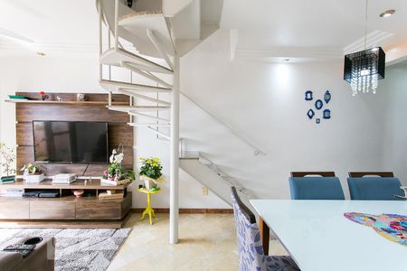 Sala 1 de apartamento à venda com 3 quartos, 130m² em Vila Bertioga, São Paulo