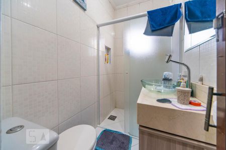 Banheiro de apartamento à venda com 2 quartos, 110m² em Vila Tibiriçá, Santo André
