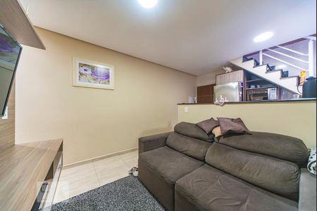 Sala de apartamento à venda com 2 quartos, 110m² em Vila Tibiriçá, Santo André
