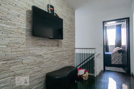 Sala 2 de casa de condomínio à venda com 3 quartos, 165m² em Vila Homero Thon, Santo André