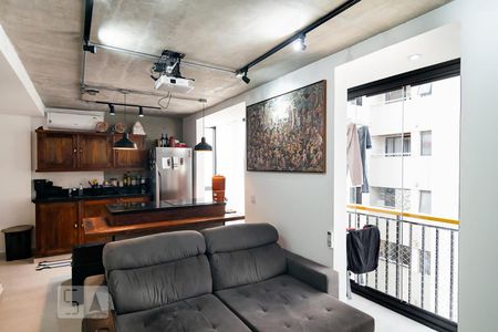 Sala / Cozinha de apartamento à venda com 1 quarto, 60m² em Jardim Novo Santo Amaro, São Paulo