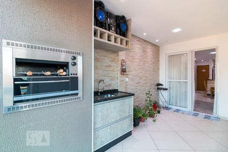 Varanda gourmet de apartamento à venda com 3 quartos, 78m² em Vila Galvão, Guarulhos
