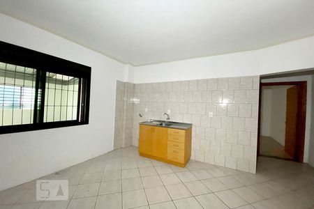 Sala e Cozinha de apartamento para alugar com 1 quarto, 50m² em Cristo Rei, São Leopoldo