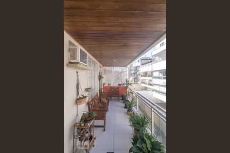 Varanda da Sala 1 de apartamento à venda com 3 quartos, 199m² em Recreio dos Bandeirantes, Rio de Janeiro