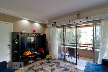 Sala de apartamento à venda com 3 quartos, 110m² em Jardim Ampliação, São Paulo