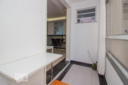 Varanda da Sala de apartamento para alugar com 2 quartos, 55m² em Paquetá, Belo Horizonte