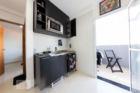Sala/Cozinha de apartamento para alugar com 2 quartos, 57m² em Chora Menino, São Paulo