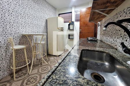 Cozinha de casa para alugar com 1 quarto, 35m² em Icaraí, Niterói
