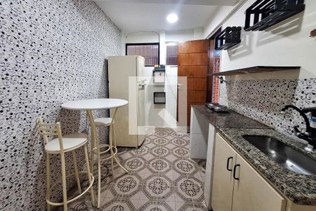 Cozinha de casa para alugar com 1 quarto, 35m² em Icaraí, Niterói