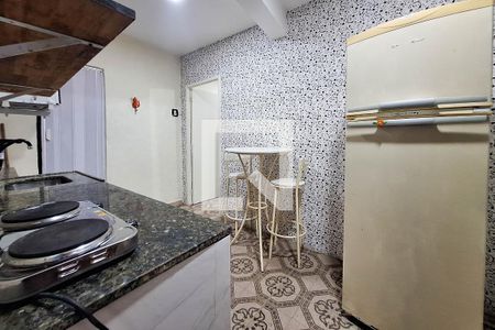 Cozinha de casa para alugar com 1 quarto, 35m² em Icaraí, Niterói