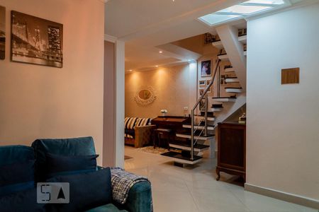 Sala 2 de casa à venda com 3 quartos, 216m² em Vila Guiomar, Santo André