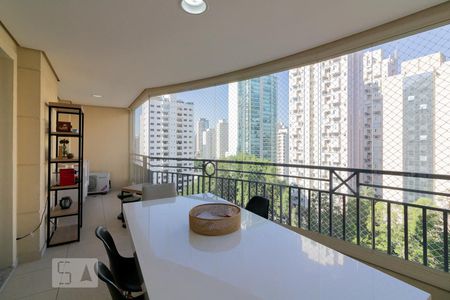 Varanda Sala de apartamento à venda com 4 quartos, 156m² em Planalto Paulista, São Paulo