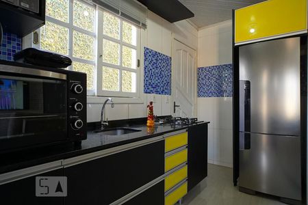 Sala - cozinha de casa à venda com 2 quartos, 96m² em Olaria, Canoas