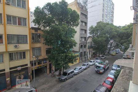 Vista da Sala de apartamento à venda com 1 quarto, 30m² em Centro, Rio de Janeiro