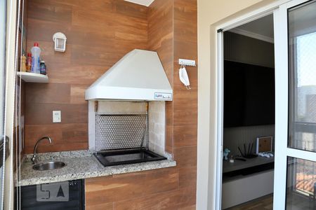 Varanda gourmet de apartamento à venda com 2 quartos, 72m² em Vila Andrade, São Paulo