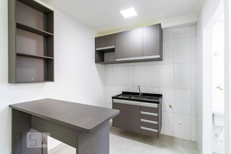 Cozinha de apartamento à venda com 1 quarto, 33m² em Vila Gumercindo, São Paulo