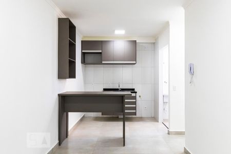 Cozinha de apartamento à venda com 1 quarto, 33m² em Vila Gumercindo, São Paulo