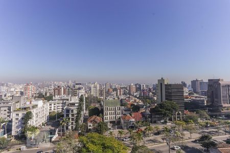 Vista da Sala de apartamento à venda com 2 quartos, 120m² em Higienópolis, Porto Alegre