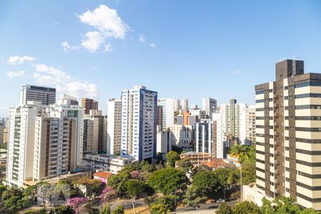 Vista da Varanda da Sala 1 e 2 de apartamento à venda com 4 quartos, 180m² em Funcionários, Belo Horizonte